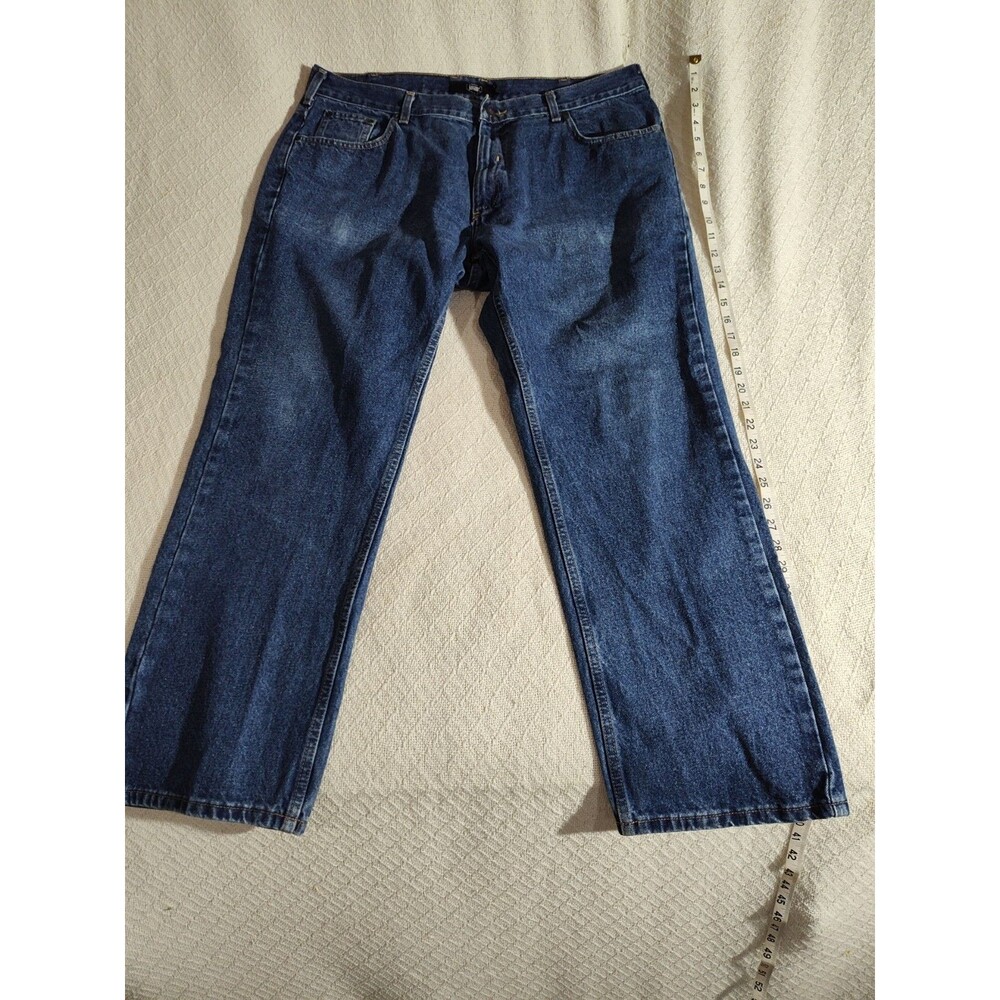 Berkeley Jensen 100% Cotton Men’s Jeans Blue 34 x 30 Straight Leg Denim Pants